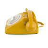 GPO Retro 746 Rotary Telephone - Mustard