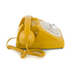 GPO Retro 746 Rotary Telephone - Mustard