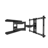 Kanto PDX650SG Stainless Steel Outdoor Full Motion TV Mount for 37" to 75" TVs, Black