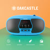 Majority Oakcastle BX200 Portable Bluetooth CD Player - Blue