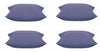 Pack of 4 Elements Indigo Blue Base Colour Square Cushion Covers