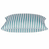 Dandi Pale Aqua Blue / Green & White Striped Cushion Cover 40x40cm