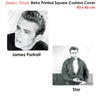 James Dean Portrait Square Cushion Cover