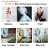 Marilyn Monroe Ballerina Square Cushion Cover