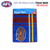 AFL Brisbane Lions Rubber Backed Floor Mat 55 x 85 cm