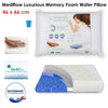 Mediflow Luxurious Memory Foam Water Pillow 46 x 66 cm