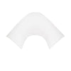 280TC Polyester Cotton V Shape Pillowcase White