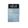 Pair of Reve 100% Cotton Standard Pillowcases 48 x 74 cm Solid Stone Blue