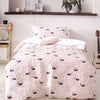 Swan Blush Quilt Cover Set Single