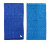 Jacquard Velour Reversible Beach Towel Blue Swirls