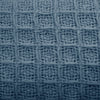 Cotton Waffle Blanket Dusk Blue King