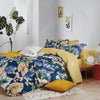 Botanical House 100% Cotton Reversible Quilt Cover Set Queen