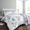 Flora Lilac Quilt Cover Set King