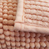 Chenille Toggle Bath Mat 50 x 80cm Coral