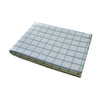 Cotton Grid Checks Oblong Table Cloth Blue 130 x 180cm