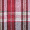 Cotton Plaid Checks Round Table Cloth 180cm Diameter Red