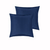 PepperMIll Satin European Pillowcases ( Pair ) NAVY