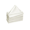 Hoydu Set of 8 Poly Cotton Napkins Bright White