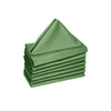 Hoydu Set of 8 Cotton Napkins Hedge Green