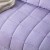 Vintage Design Homewares Lilac French Linen Coverlet Set Queen