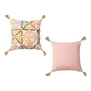 Accessorize Adena Blush Filled Square Cushion