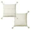 Accessorize Indra Cotton Cover Filled Cushion - Off White