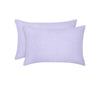 Vintage Design Homewares Pair of Lilac French Linen Standard Pillowcases 48 x 73cm