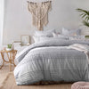 Vintage Design Homewares Betty Silver Quilt Cover Set Double