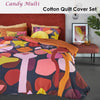 Bedding House Candy Multi Cotton Sateen Quilt Cover Set Queen