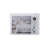 Accessorize Elma White Jacquard Quilt Cover Set Super King