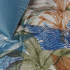 Bedding House Isla Blue Cotton Sateen Quilt Cover Set Queen