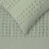 Vintage Design Homewares Luca Sage Cotton Quilt Cover Set Queen