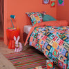 Oilily Party Blocks Cotton Quilt Cover Set Single