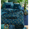 PIP Studio Singerie Dark Blue Cotton Quilt Cover Set Double