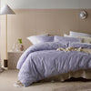 Accessorize Tipo Lilac Chenille Quilt Cover Set King