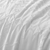 Big Sleep White Zig Zag Super Soft Tufted Quilt Cover Set King