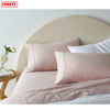 Accessorize 1900TC Cotton Rich Sheet Set Blush Queen