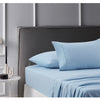 Accessorize Cotton Flannelette Sheet Set Blue Double