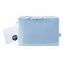 Accessorize Cotton Flannelette Sheet Set Blue Single