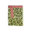 Bedding House Wildcat Green Cotton Velour Beach Towel