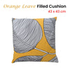 J.Elliot Home Leave Orange Filled Cushion 43 x 43 cm