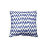 J.Elliot Home Valtina Pom Pom Blue Filled Cushion