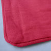 Lollipop Cotton Piped Square Cushion Cover 40 x 40 cm Pink