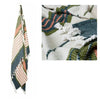 J.Elliot Home Zella Cotton Throw Rug Green Multi