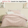 Jelly Bean Kids Bolston Pink Kids Coverlet Set Single/Double