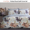 Ardor Caitlyn Printed Floral Quilt Cover Set Queen