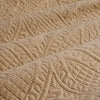 Ardor Chateau Cinnamon Embossed Quilt Cover Set Queen