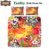 Melli Mello Exotic Quilt Cover Set Queen