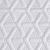 Ardor Leonardo White Embossed Quilt Cover Set Double