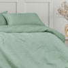 Ardor Molly Palm Green Quilted Quilt Cover Set King